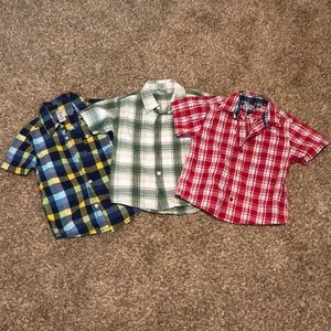 4T button down shirt bundle, gently used